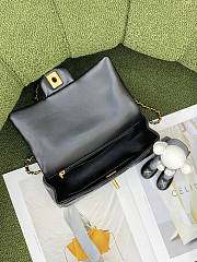 Chanel Mini Flap Bag With Top Handle Black Size 12 x 20 x 6 cm - 2