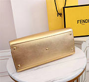 Fendi Sunshine Medium Gold Tone Size 35 x 17 x 31 cm - 4