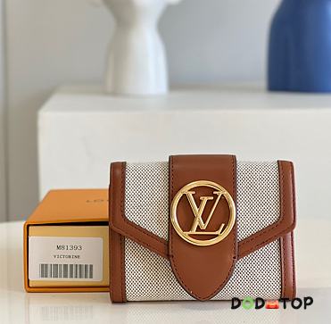 Louis Vuitton Pont 9 Compact Walet Size 12 x 9 x 2.5 cm - 1