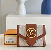 Louis Vuitton Pont 9 Compact Walet Size 12 x 9 x 2.5 cm - 1