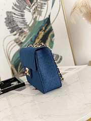 Chanel Flap Bag Denim 24k Gold Hardware Size 30 x 21 x 8 cm - 2