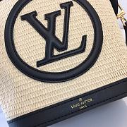 LV M59962 Louis Vuitton Petit Bucket Bag Caramel Black Size 24 x 19 x 18.5 cm - 2