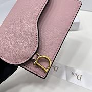 Dior Pink Wallet Size 13 x 8.5 x 2.5 cm - 5