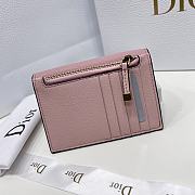 Dior Pink Wallet Size 13 x 8.5 x 2.5 cm - 4