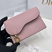 Dior Pink Wallet Size 13 x 8.5 x 2.5 cm - 3