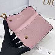 Dior Pink Wallet Size 13 x 8.5 x 2.5 cm - 2