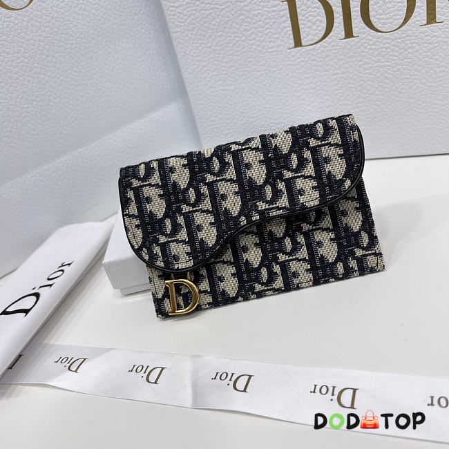 Dior Caro Wallet Size 13 x 8.5 x 2.5 cm - 1