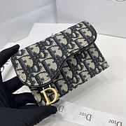 Dior Caro Wallet Size 13 x 8.5 x 2.5 cm - 4