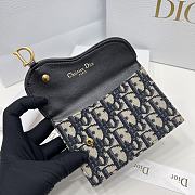 Dior Caro Wallet Size 13 x 8.5 x 2.5 cm - 3