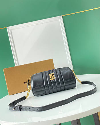 Burberry Lola Barrel Bag Black Size 22 x 11 x 11 cm