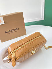 Burberry Mini Lola Camera Bag Caramel Size 19 x 5.5 x 11 cm - 3