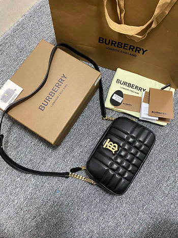 Burberry Mini Lola Camera Bag Black Size 19 x 5.5 x 11 cm