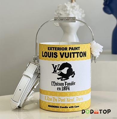 Louis Vuitton Paint Can Yellow Size 13.5 x 17 x 7 cm - 1