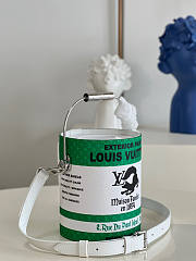 Louis Vuitton Paint Can Green Size 13.5 x 17 x 7 cm - 6