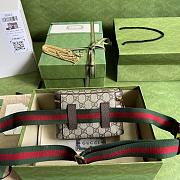 Gucci Ophidia Belt Bag With Web 699765 Size 18 x 12 x 6 cm - 5