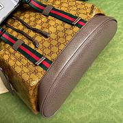 Adidas x Gucci Backpack 495563 Size 34 x 42 x 16 cm - 4