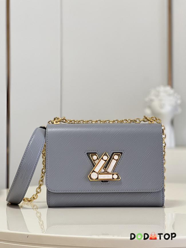 Louis Vuitton Lv Twist Mm Handbag M59218 Size 23 x 17 x 9.5 cm - 1