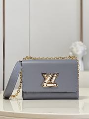 Louis Vuitton Lv Twist Mm Handbag M59218 Size 23 x 17 x 9.5 cm - 1