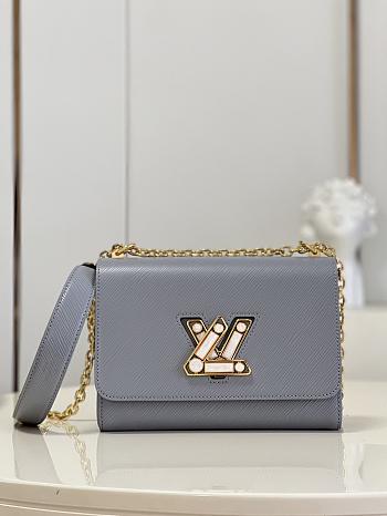 Louis Vuitton Lv Twist Mm Handbag M59218 Size 23 x 17 x 9.5 cm