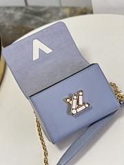 Louis Vuitton Lv Twist Mm Handbag M59218 Size 23 x 17 x 9.5 cm - 5