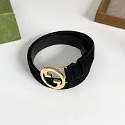 Gucci Blondie Belt Black ‎690557 3.0 cm - 2