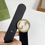 Gucci Blondie Belt Black ‎690557 3.0 cm - 4