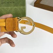 Gucci Blondie Belt Caramel ‎690557 3.0 cm - 3