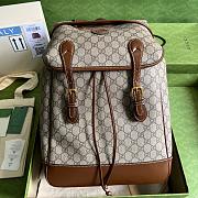 Gucci Medium Backpack With Interlocking G 696013 Size 26 x 43 x 18 cm - 1