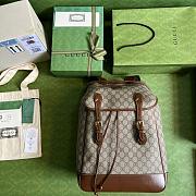 Gucci Medium Backpack With Interlocking G 696013 Size 26 x 43 x 18 cm - 6
