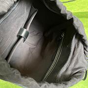 Gucci Medium Backpack With Interlocking G Black 696013 Size 26 x 43 x 18 cm - 6