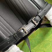 Gucci Medium Backpack With Interlocking G Black 696013 Size 26 x 43 x 18 cm - 4