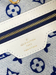 Louis Vuitton Neverfull MM Blue Size 31 x 28 x 14 cm - 3