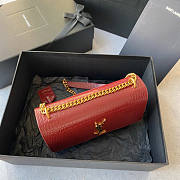 YSL Sunset Red Size 22 x 16 x 8 cm - 4