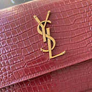 YSL Sunset Red Size 22 x 16 x 8 cm - 2
