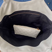 YSL Icare Maxi Shopping Bag White Size 38/58 x 43 x 8 cm - 2
