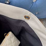 YSL Icare Maxi Shopping Bag White Size 38/58 x 43 x 8 cm - 3