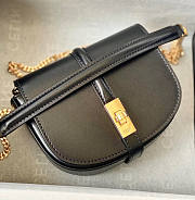 Celine Small 16 Wallet On Chain Black Size 14 x 11 x 5 cm - 5