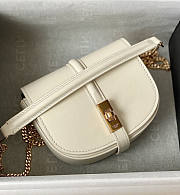 Celine Small 16 Wallet On Chain White Size 14 x 11 x 5 cm - 4