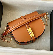 Celine Small 16 Wallet On Chain Brown Size 14 x 11 x 5 cm - 4