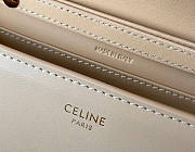 Celine Wallet On Chain Cuir Triomphe Beige Size 19 x 11 x 4 cm - 6