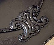 Celine Wallet On Chain Cuir Triomphe Black Size 19 x 11 x 4 cm - 2