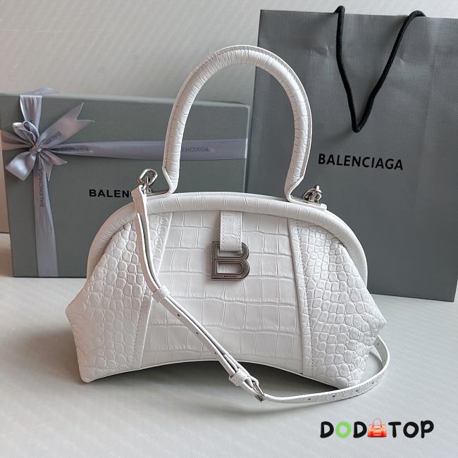 Balenciaga Handle White Bag Size 27 x 15.5 x 11 cm - 1
