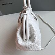 Balenciaga Handle White Bag Size 27 x 15.5 x 11 cm - 6