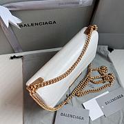 Balenciaga Triplet Organ Chain Bag White Size 21 x 8 x 12 cm - 5