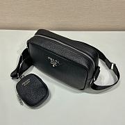 Prada Diagonal Bag Black Size 22 x 14.5 x 8 cm - 4