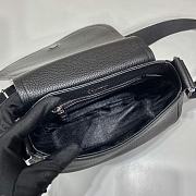 Prada Diagonal Bag 1BD293 Black Size 24 x 17 x 9.5 cm - 4