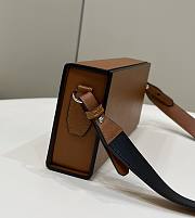 Fendi Box Bag Ancient Brown Size 24 x 5 x 11 cm - 4