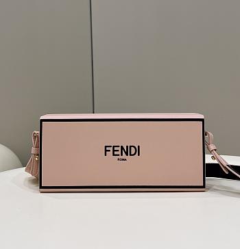 Fendi Box Bag Ancient Pink Size 24 x 5 x 11 cm