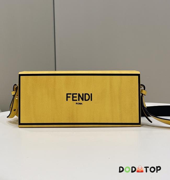 Fendi Box Bag Ancient Yellow Size 24 x 5 x 11 cm - 1