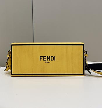 Fendi Box Bag Ancient Yellow Size 24 x 5 x 11 cm
